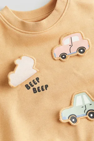 H&M Sweatshirt med motiv