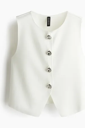 H&M Kort vest i trikot