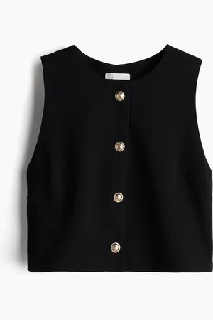 H&M Vest i bouclétrikot
