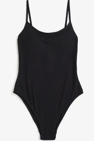 H&M High leg-badedrakt med vatterte skåler