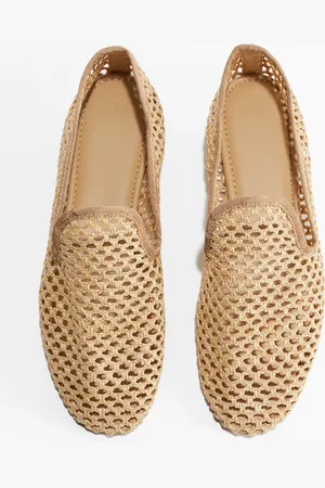 H&M Loafers i strå