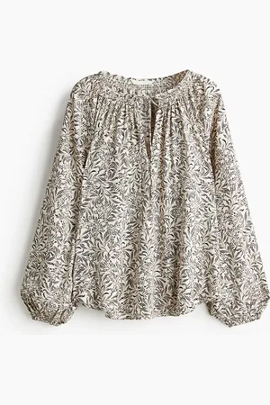H&M Oversized crêpet bluse
