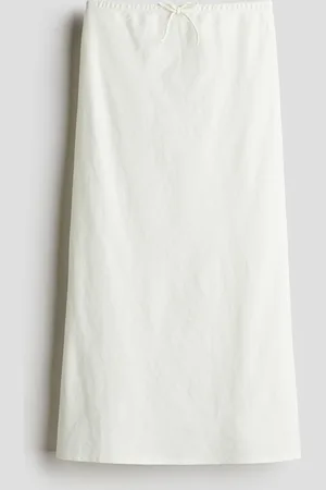 H&M Skjørt i linmiks