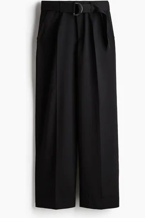 H&M Dresset bukse med belte
