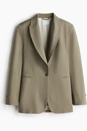 H&M Blazer i linmiks