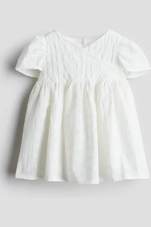 H&M Omslagskjole i bomull