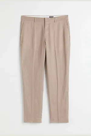 H&M Slim Fit dressbukse i lin