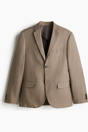 H&M Slim Fit Blazer i lin