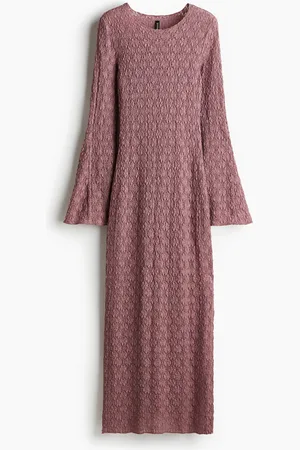 H&M Bodycon-kjole i jacquardvevd trikot