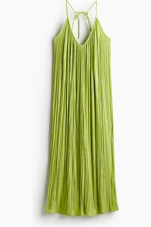 H&M Plissert stroppekjole