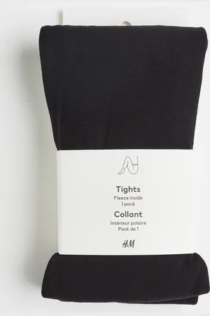 H&M Fleece-strømpebukse