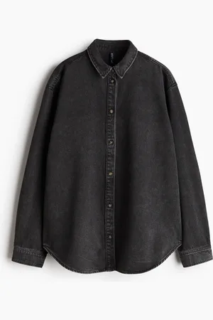 H&M Oversized denimskjorte
