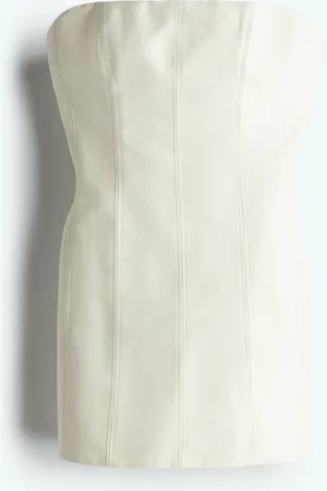 H&M Minikjole med overdreven hofte