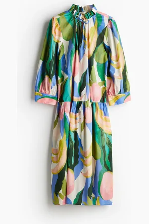 H&M Kjole med volangkrage