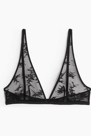 H&M Uvattert, myk BH i blonde