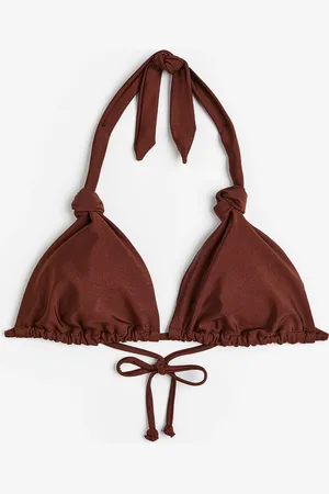 H&M Vattert trekant-bikinitopp