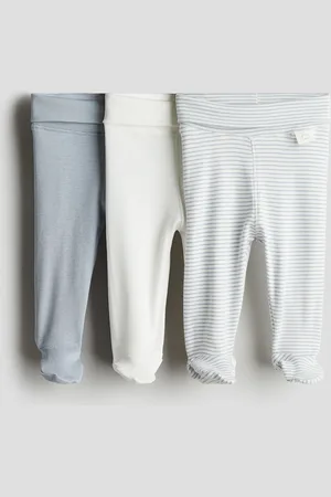 H&M 3-pack Leggings med brettbar midje