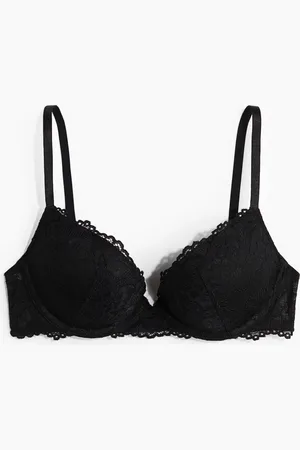 H&M Super push up-BH i blonde