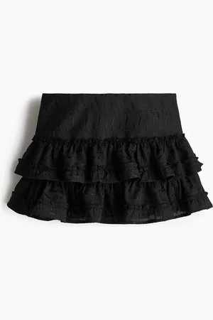 H&M Brodert volangskjørt