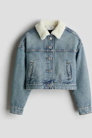 H&M Vattert denimjakke