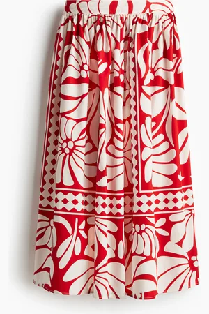 H&M Maxiskjørt i poplin