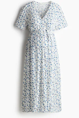 H&M MAMA Before & After Kjole med knytebelte