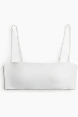 H&M Vattert bandeau-BH i trikot