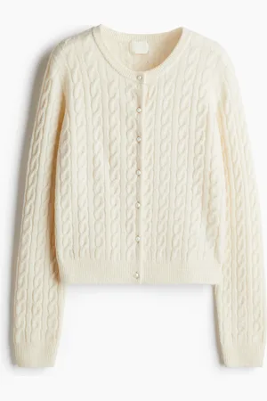 H&M Flettestrikket cardigan