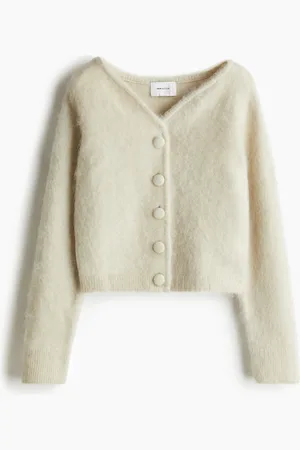 H&M Cardigan i mohairmiks