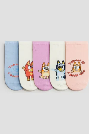 H&M 5-pack sokker uten skaft