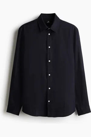 H&M Regular Fit Linskjorte