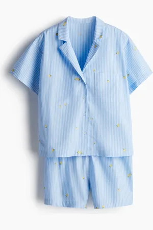 H&M Pyjamasskjorte og -shorts