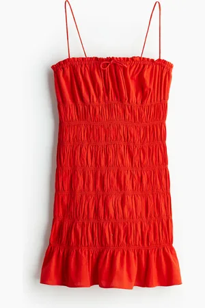 H&M Vaffelsydd bodycon-kjole