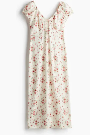 H&M Maxikjole med knytebånd