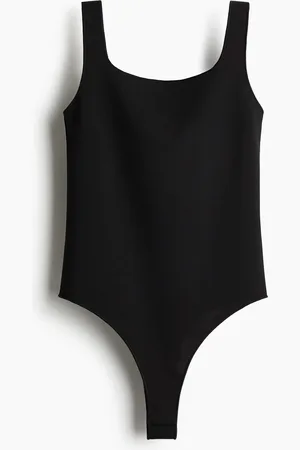 H&M Stringbody i interlocktrikot
