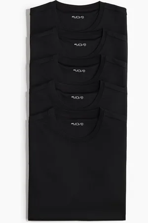 H&M 5-pack Regular Fit T-shirt til trening i DryMove™