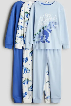 H&M 3-pack pyjamas i bomull