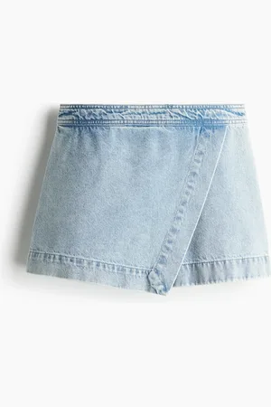 H&M Denimskort med omslag