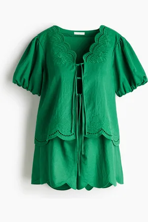 H&M MAMA 2-delt sett med bølgekanter