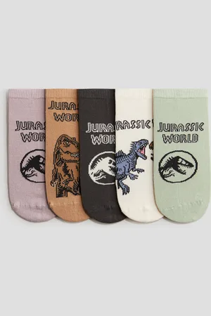 H&M 5-pack sokker med intarsiamotiv