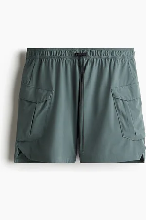 H&M Mellomlange cargo-treningsshorts med DryMove™