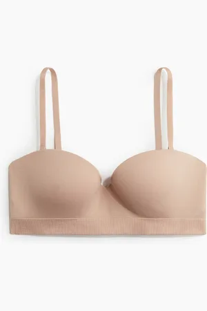 H&M Sømløs vattert balconette-BH