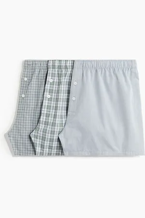 H&M 3-pack vevde boksershorts i bomull