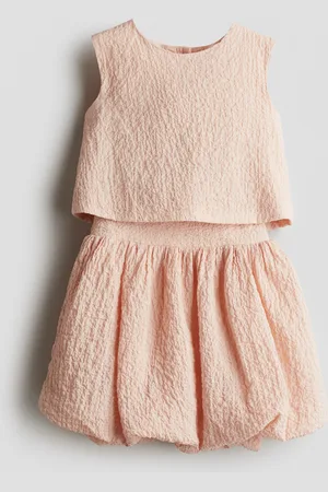 H&M 2-delt bomullssett i seersucker