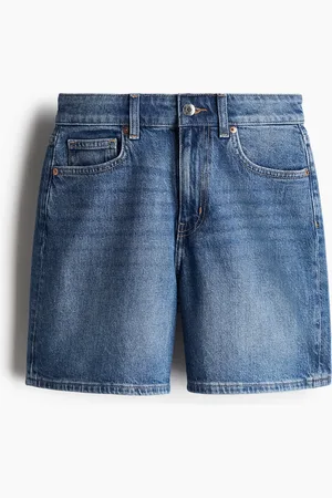 H&M Shorts i denim med høy midje
