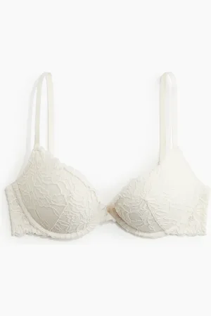H&M Super push up-BH i blonde