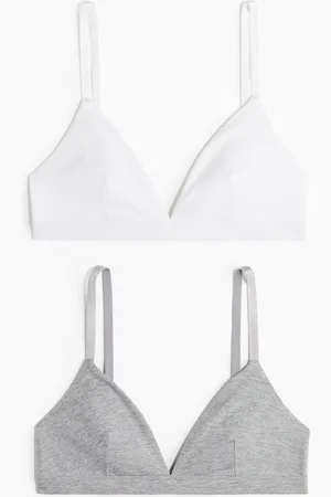 H&M 2-pack myk BH i bomull