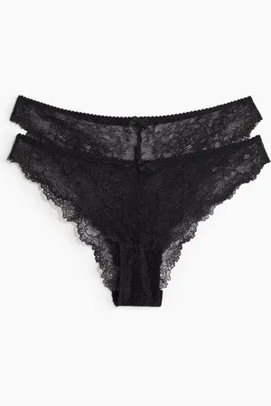 H&M 2-pack cheeky truser i blonde