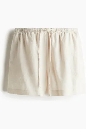H&M Shorts i lin med snøring