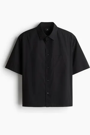 H&M Oversized Fit Kortermet skjorte